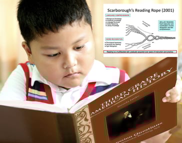 writing improves reading boy reading - SOR